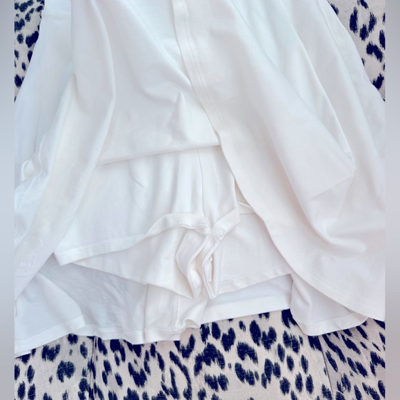 Express V-Wire Skort Fit & Flare White Dress Size S - Picture 4 of 5